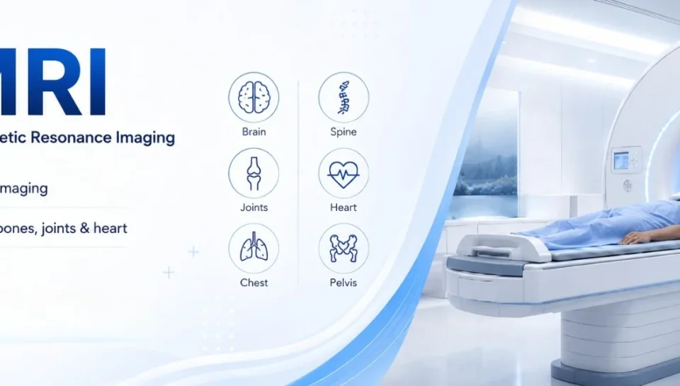 Patient undergoing advanced 3T MRI Scan in Surat
