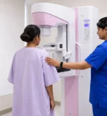 Mammography breast imaging scan at Super Scan Advanced Diagnostic Centre in Surat