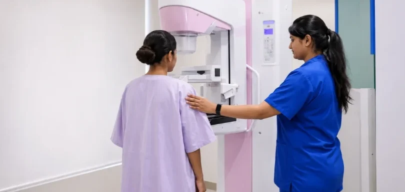 Mammography breast imaging scan at super scan advanced diagnostic centre in surat