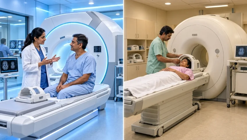 3T MRI vs 1.5T MRI comparison at Super Scan Imaging Centres Surat