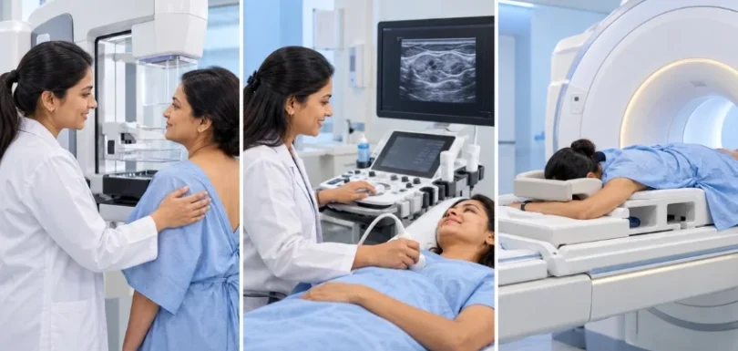 Mammography vs breast ultrasound vs mri